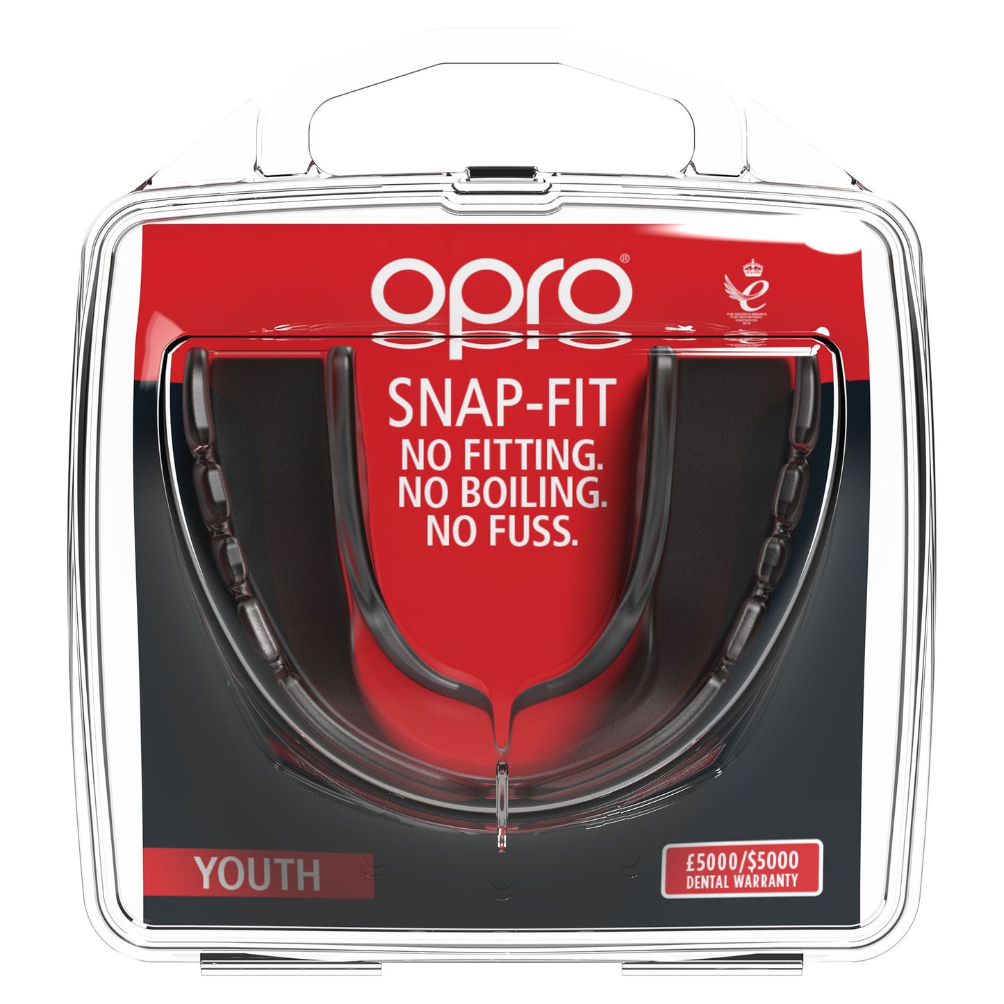 Opro - Snap-Fit Braces Mouthguard Transparent