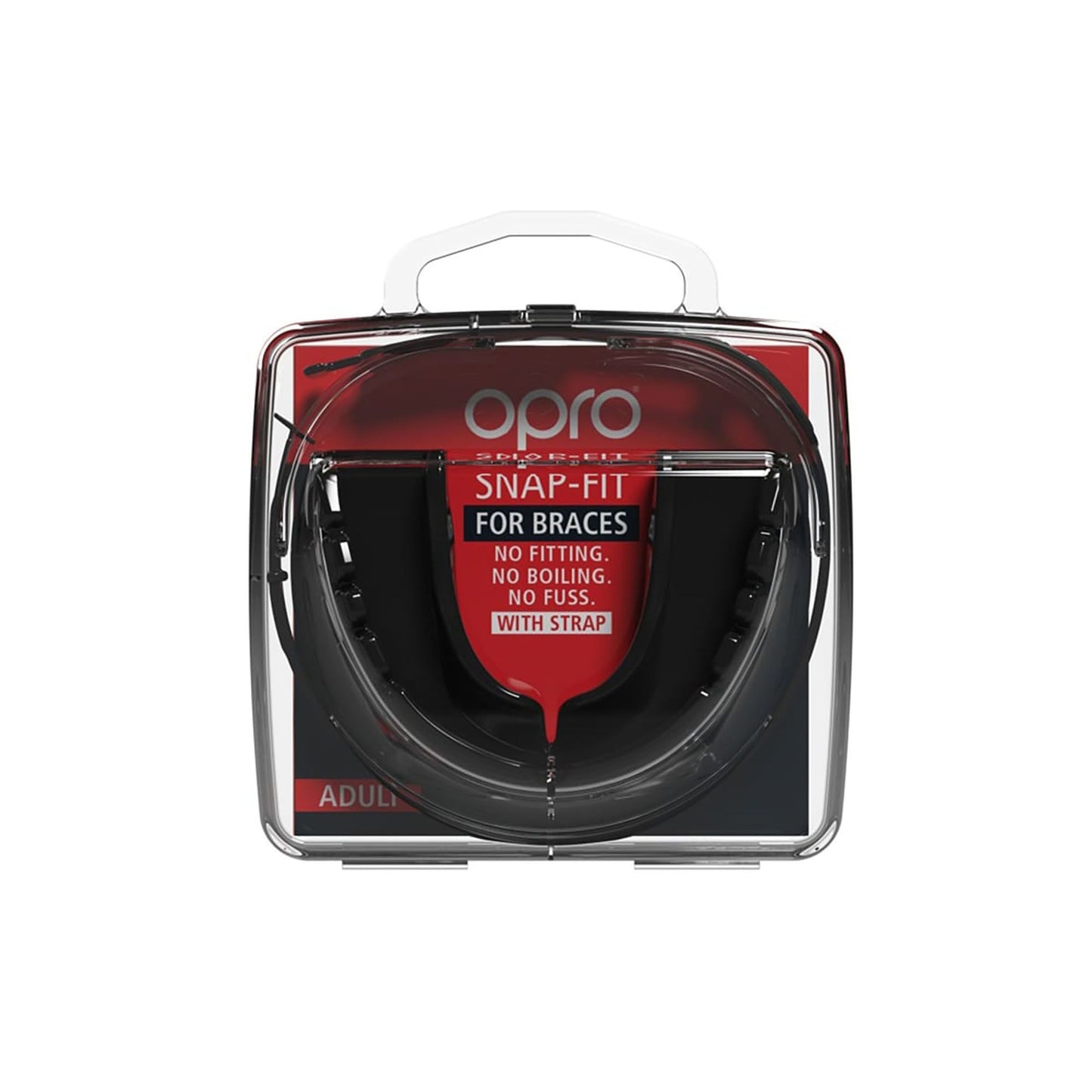 Opro - Snap-Fit Braces Mouthguard Schwarz