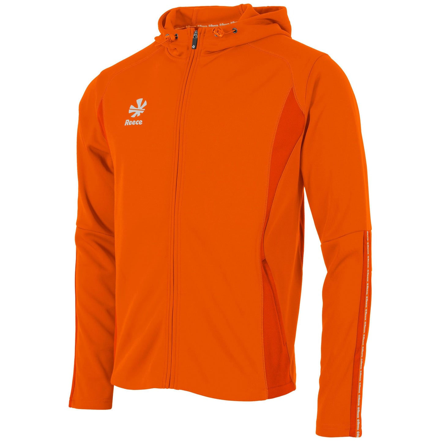 Reece - Shift Hooded Full Zip Top Orange
