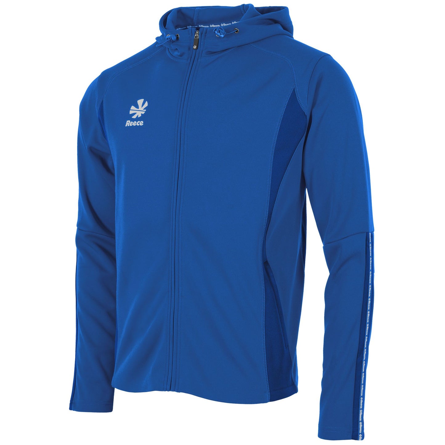 Reece - Shift Hooded Full Zip Top Royal Blau