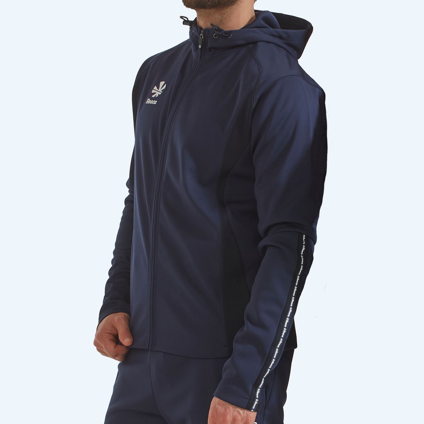 Reece - Shift Hooded Full Zip Top Marine