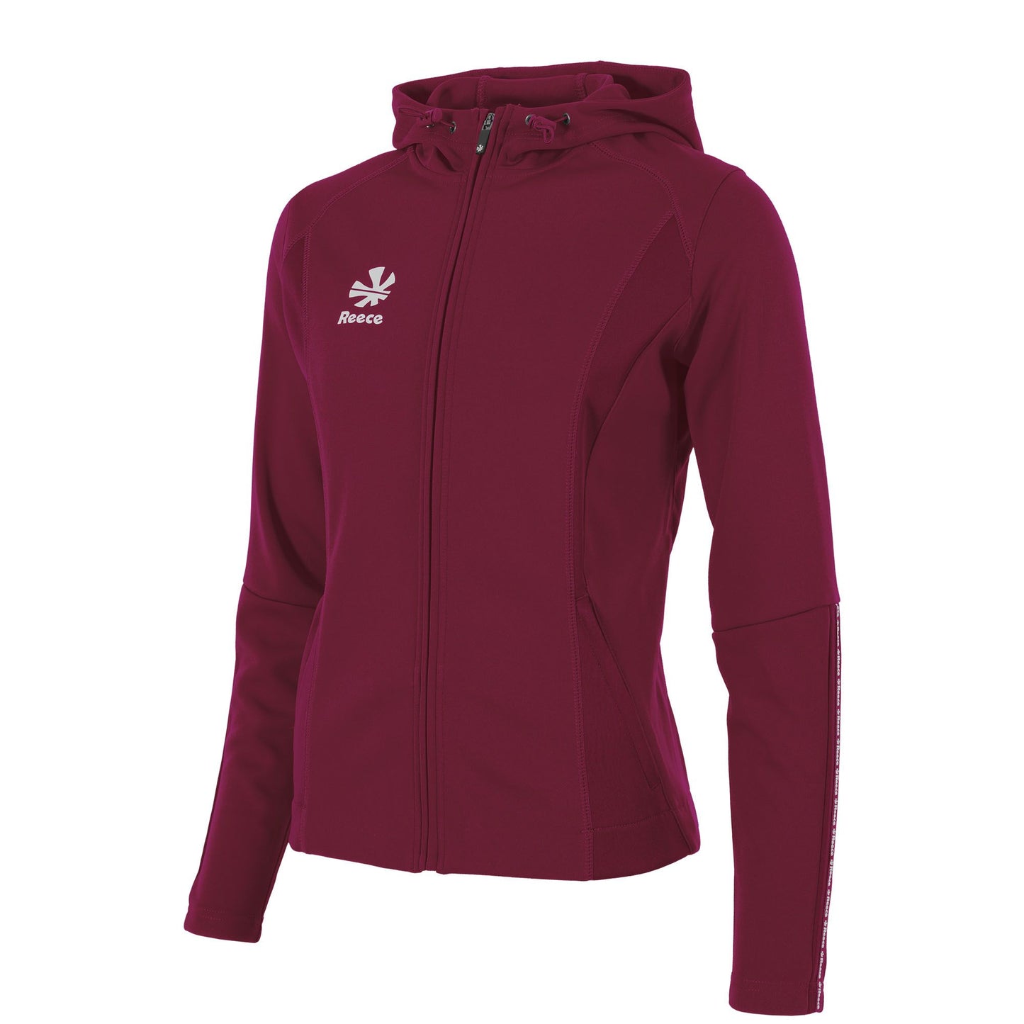 Reece - Shift Hooded Full Zip Top Ladies Weinrot