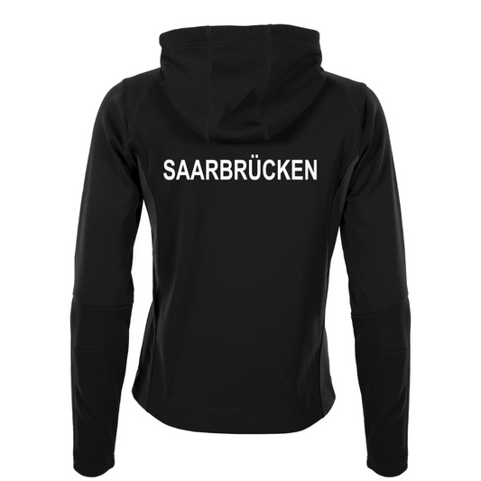 Saar - Shift Hooded Full Zip Top Ladies Schwarz