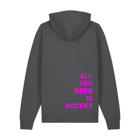 ETSV - All You Need is Hockey  - Anthracite/ Pink