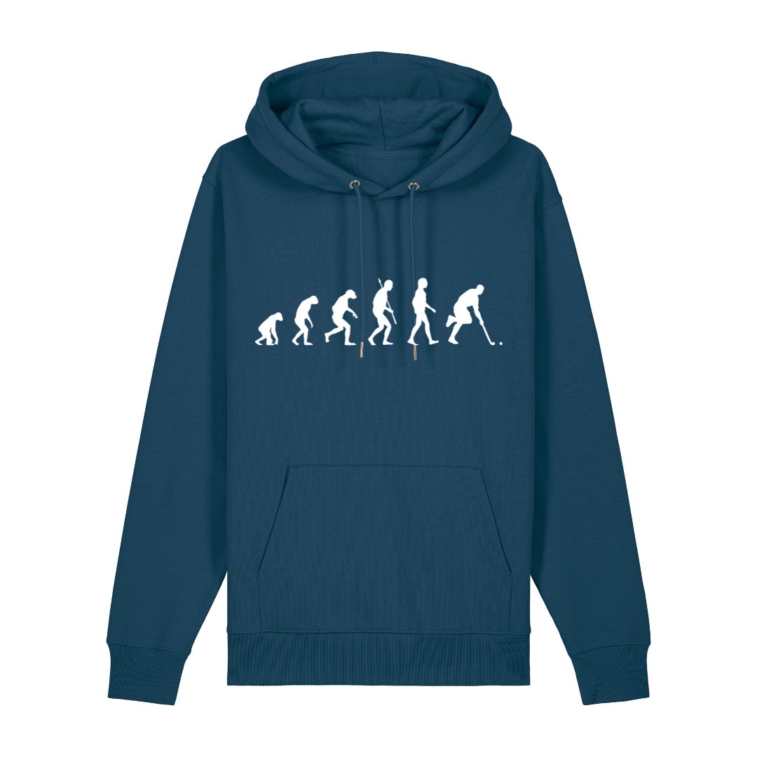 OurEvolution Hoodie Deep Teal mit Weißer Schrift