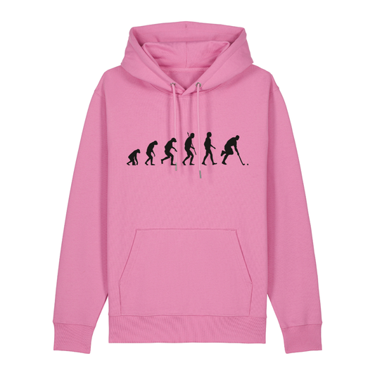 OurEvolution Hoodie Bubble Pink mit Schwarzer Schrift