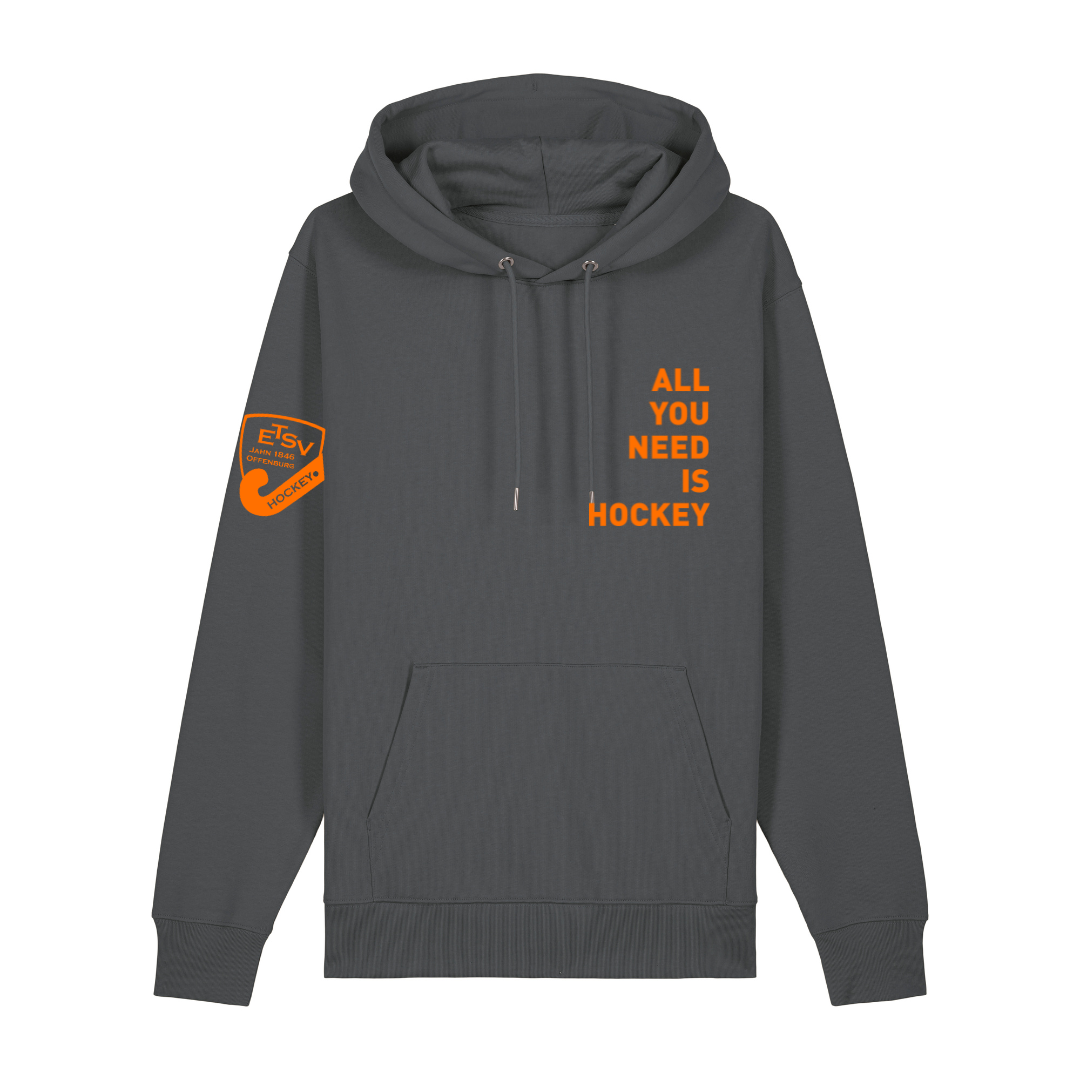 ETSV - All You Need is Hockey  - Anthracite/ Orange