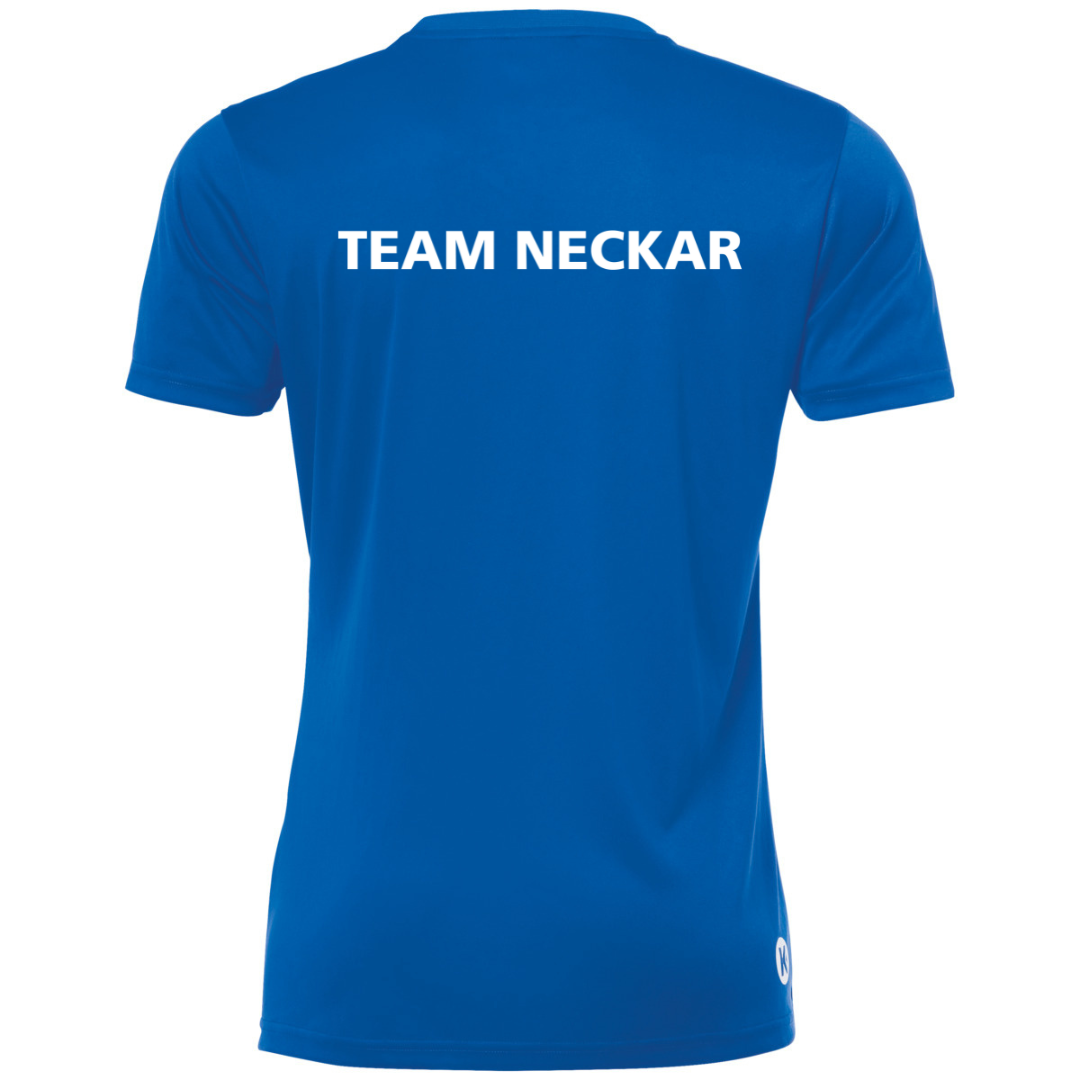Teamneckar - Aufwärmshirt POLY SHIRT WOMEN Blau