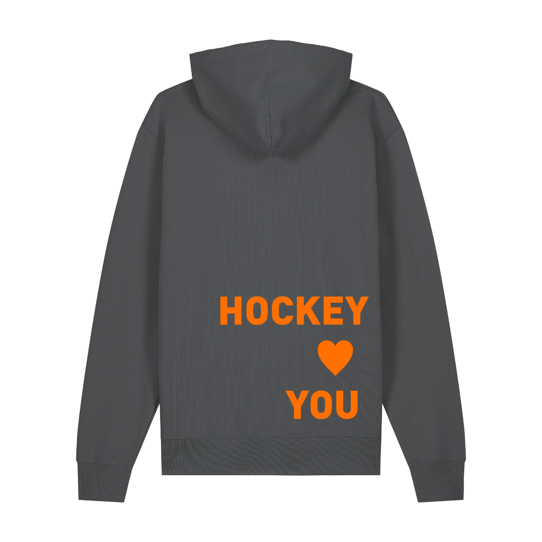 ETSV - Hockey Loves You - Anthracite/ Orange