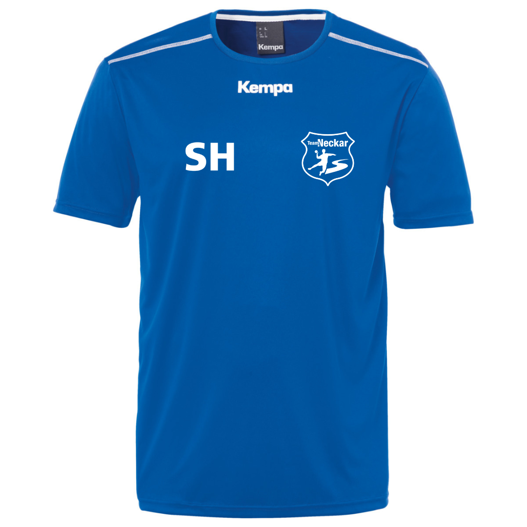 Teamneckar - Aufwärmshirt POLY SHIRT Blau