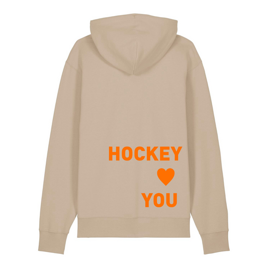 ETSV - Hockey Loves You - Desert Dust/ Orange