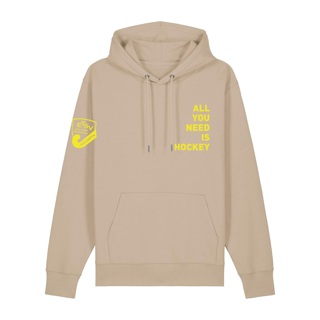 ETSV - All You Need Is Hockey - Desert Dust/ Neon Gelb