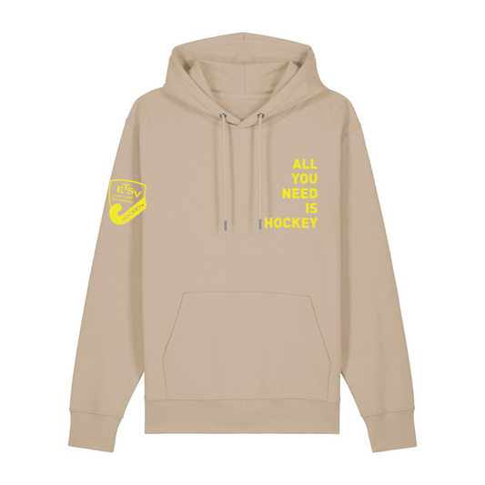 ETSV - All You Need Is Hockey - Desert Dust/ Neon Gelb