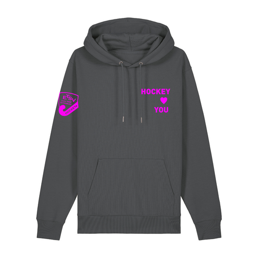 ETSV - Hockey Loves You - Anthracite/ Pink