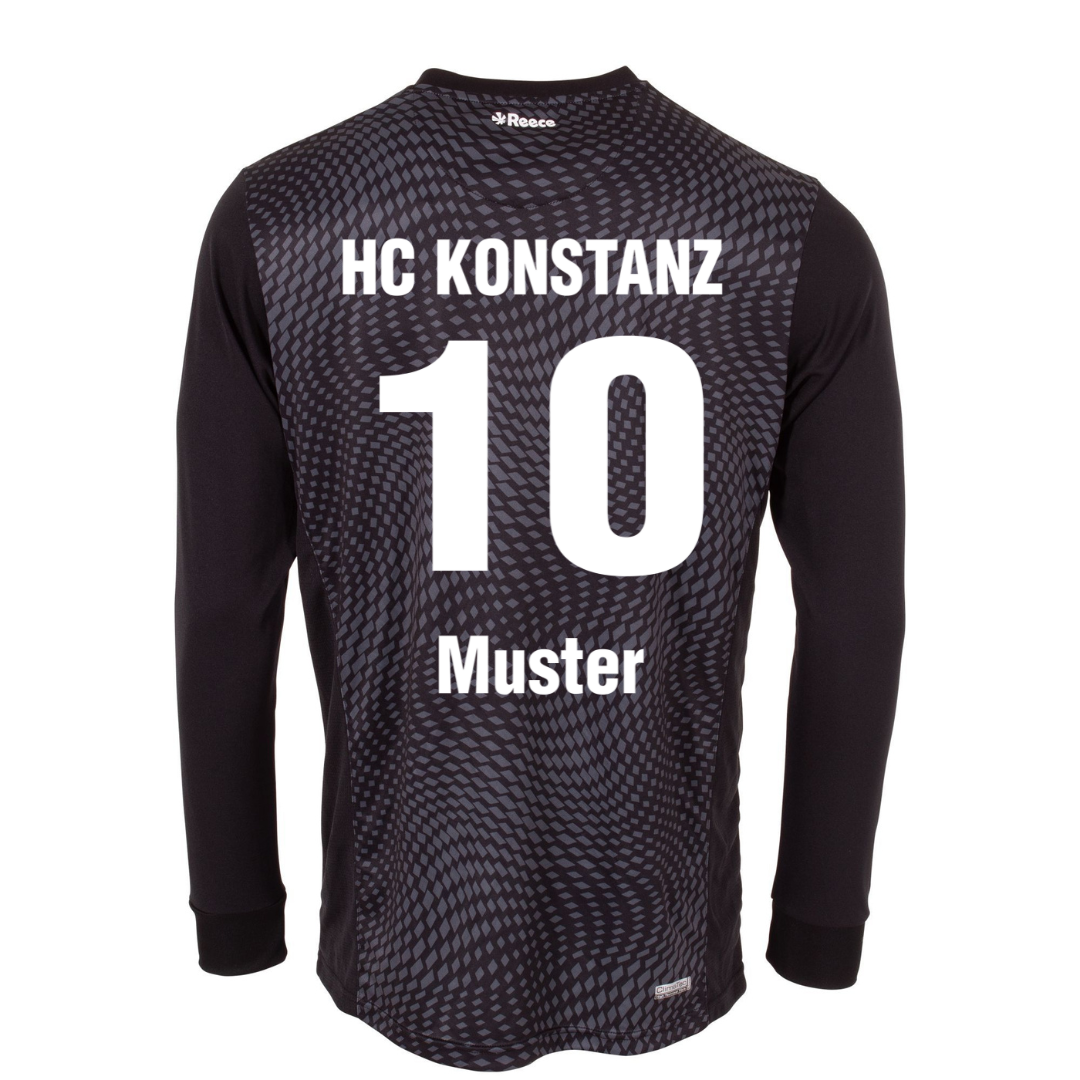 HCK - Torwart Trikot Lang Schwarz