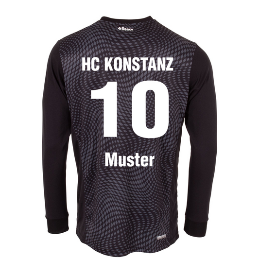 HCK - Torwart Trikot Lang Schwarz