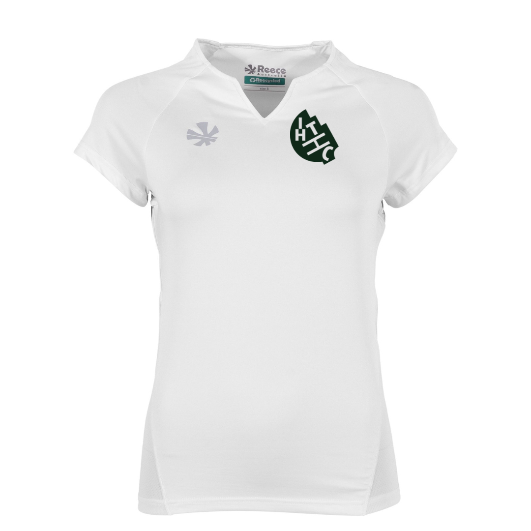 THC - Tennis Shirt Damen Schwarz&Weiß