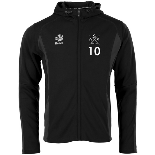 Saar - Shift Hooded Full Zip Top Schwarz