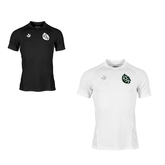 THC - Tennis Shirt Unisex Schwarz&Weiß