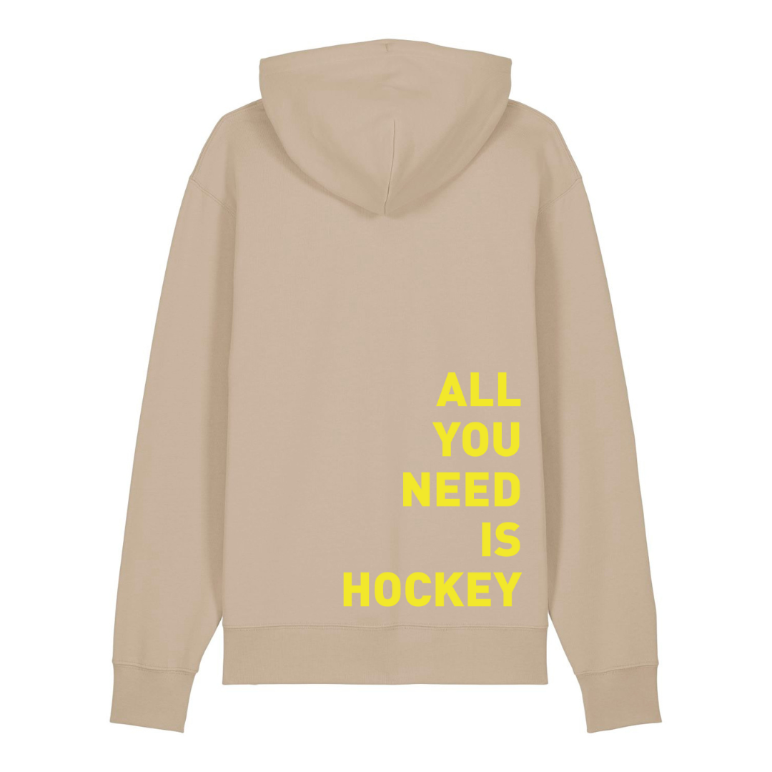 ETSV - All You Need Is Hockey - Desert Dust/ Neon Gelb