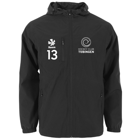 HCT - Tumby Regen Jacke Unisex Schwarz