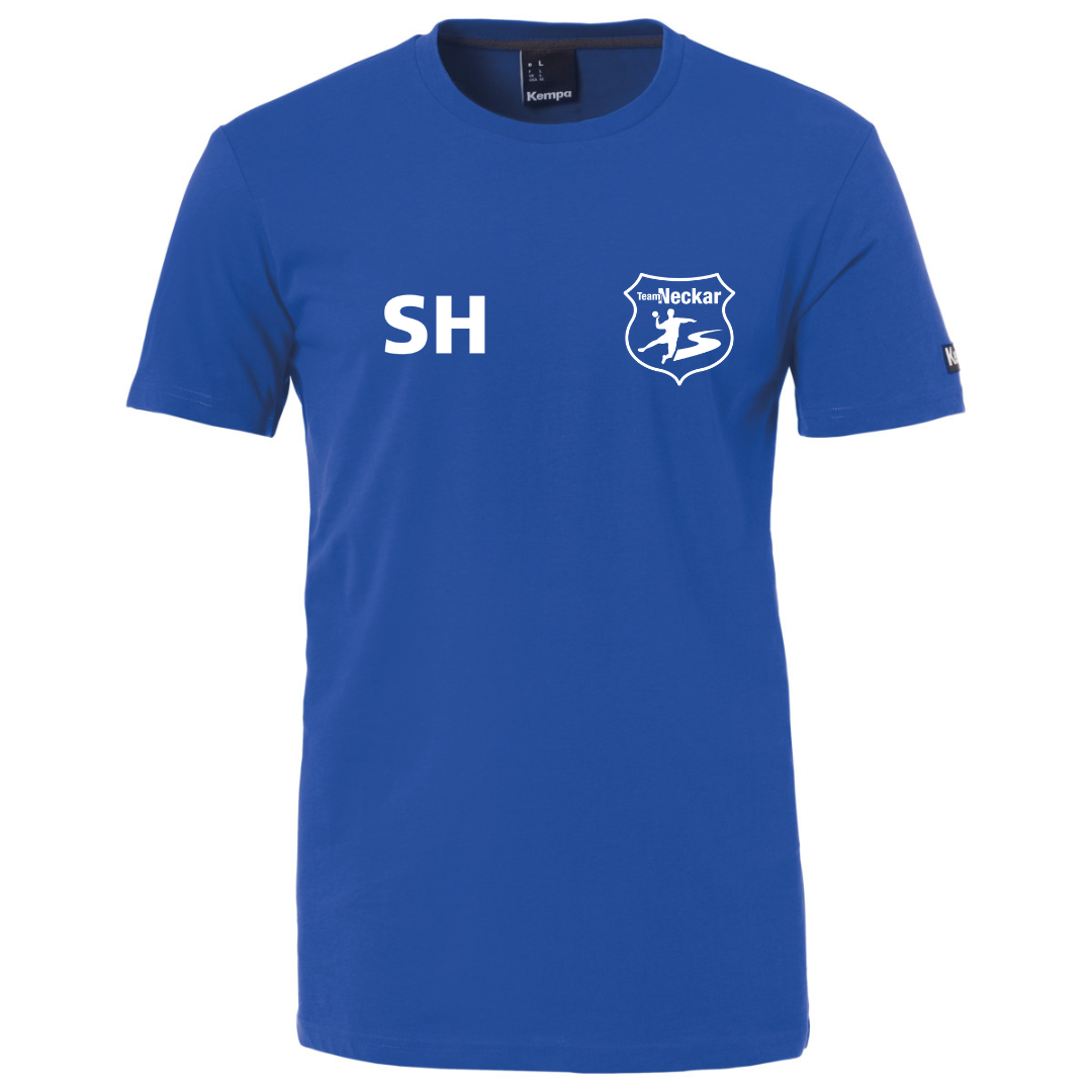 Teamneckar - Aufwärmshirt TEAM T-SHIRT Royal Blau