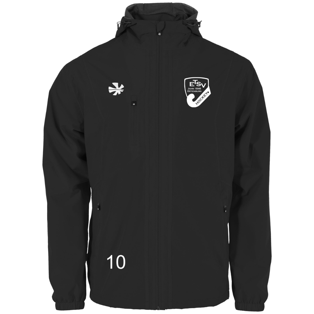 ETSV - Cleve Regenjacke Unisex Schwarz