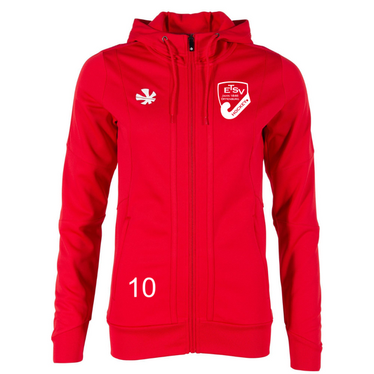 ETSV - Cleve Trainings Jacke Damen  Rot