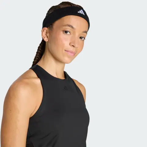 Adidas - TENNIS HEADBAND BLACK/WHITE