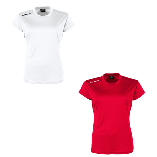 Lautern - Fechten Field Shirt Damen Rot&Weiß