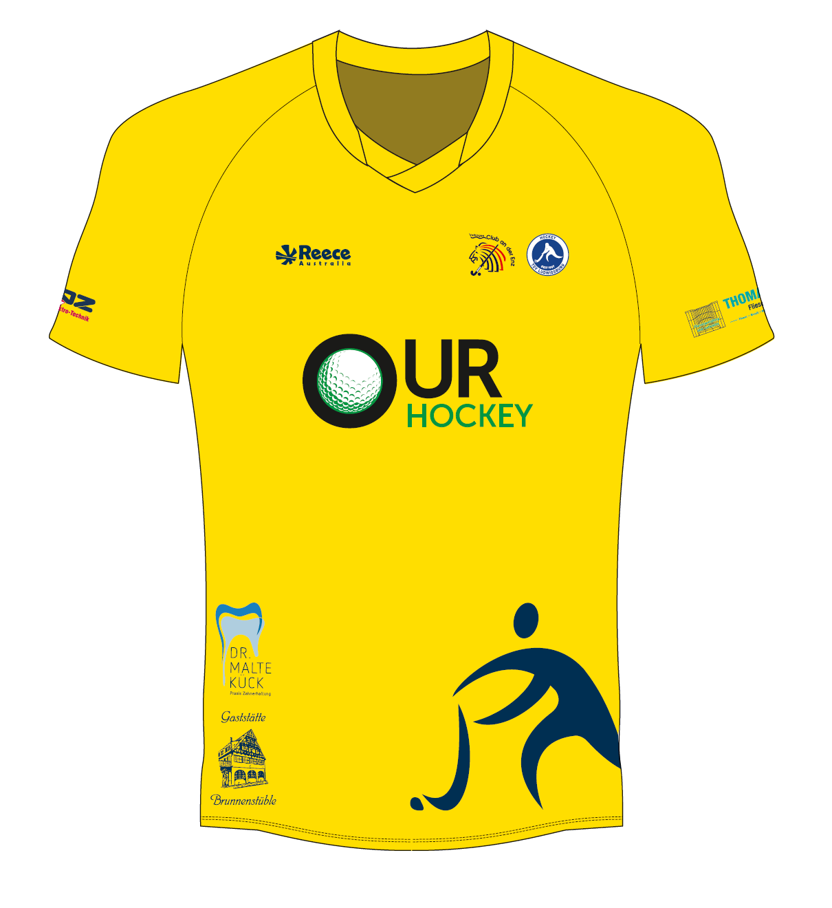 TSV - Trikot Unisex Gelb