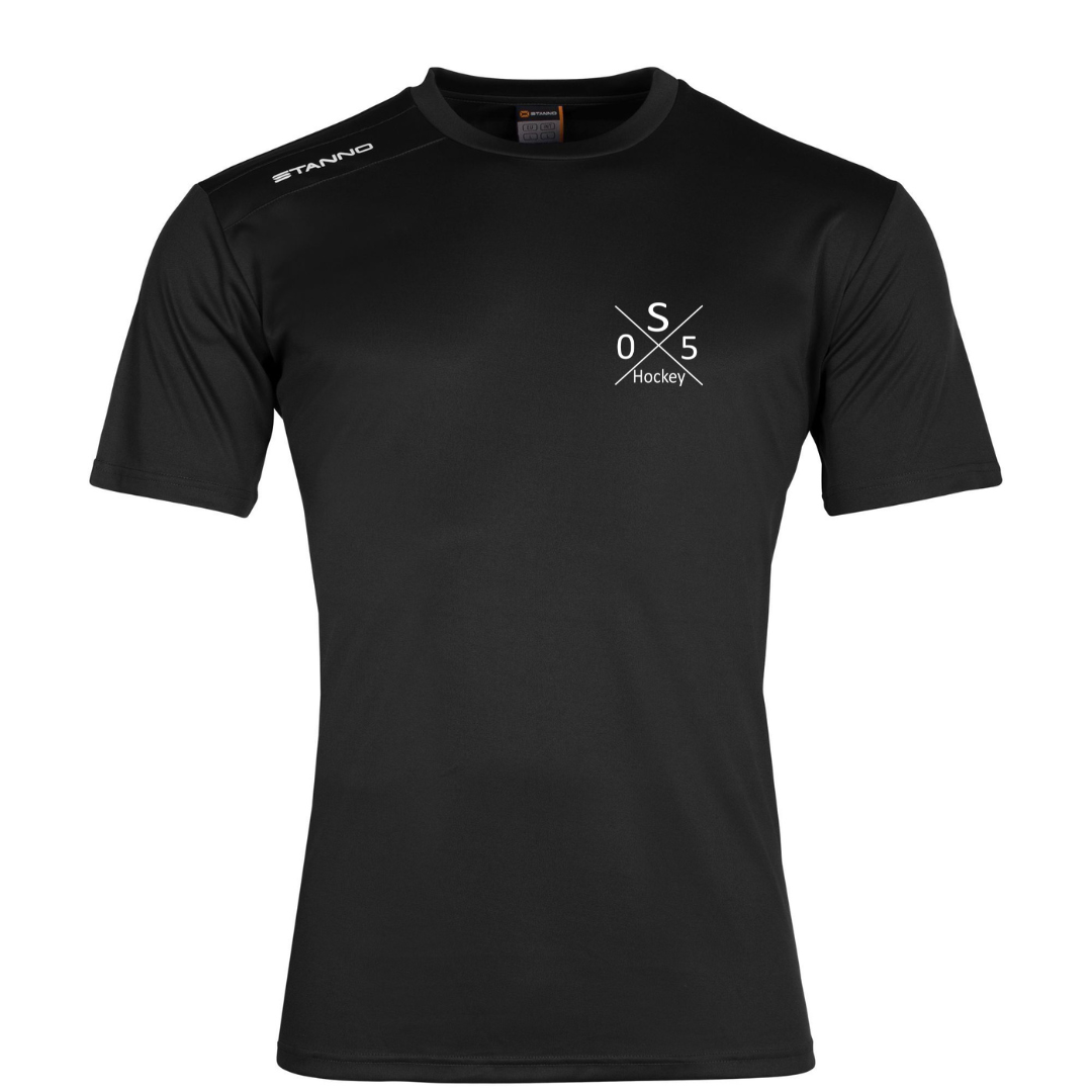 Saar - Trainingsshirt Field Unisex Schwarz