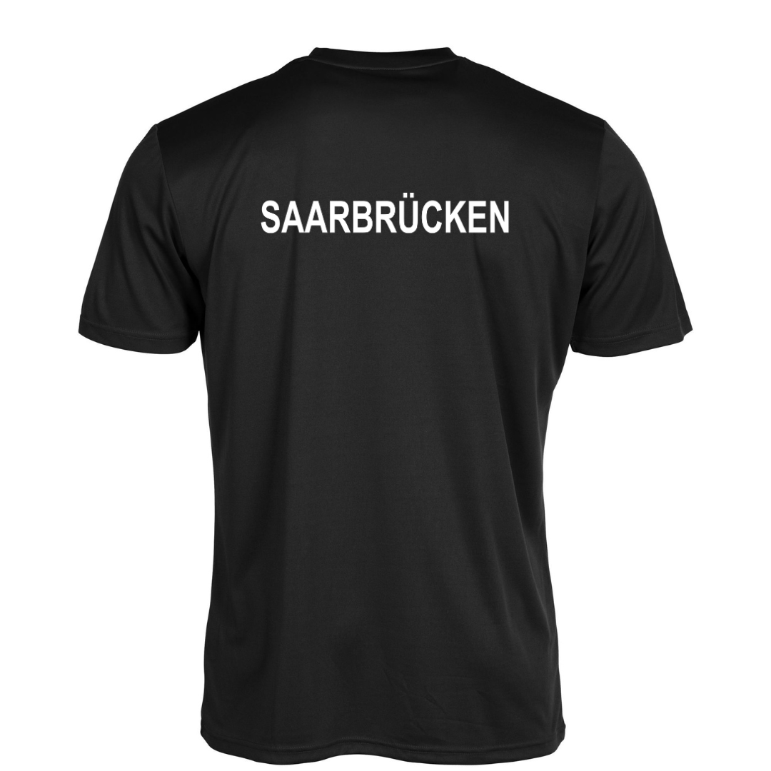 Saar - Trainingsshirt Field Unisex Schwarz
