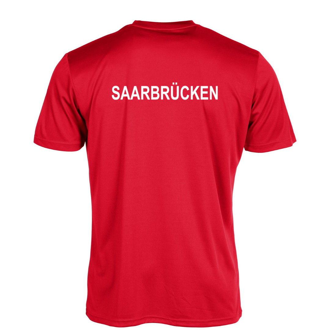 Saar - Trainingsshirt Field Unisex Rot