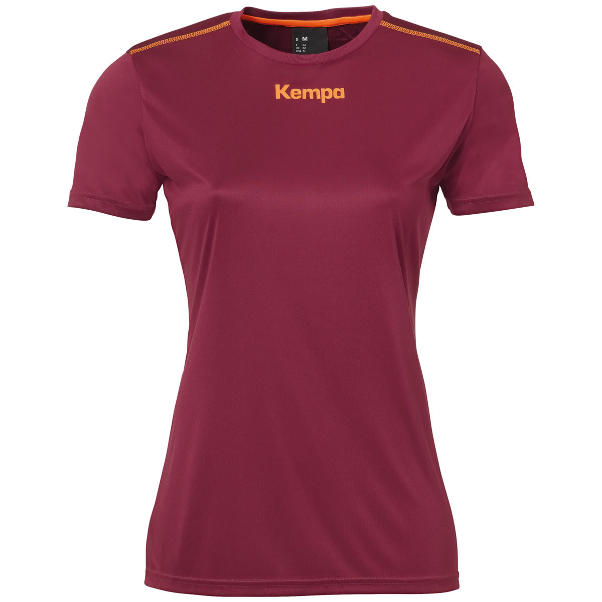 Kempa - POLY SHIRT WOMEN Weinrot
