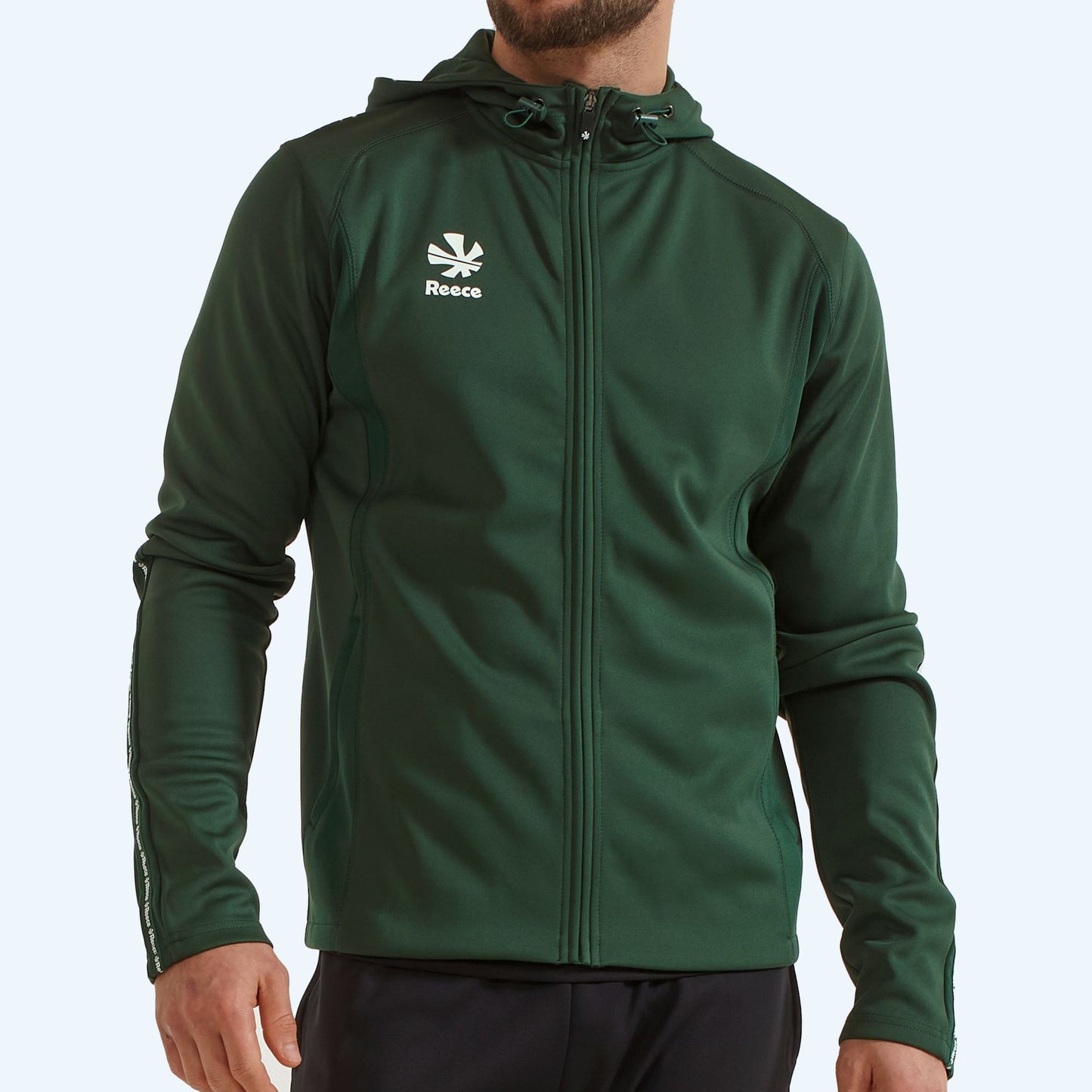 SBR - Shift Hooded Full Zip Top Unisex Grün