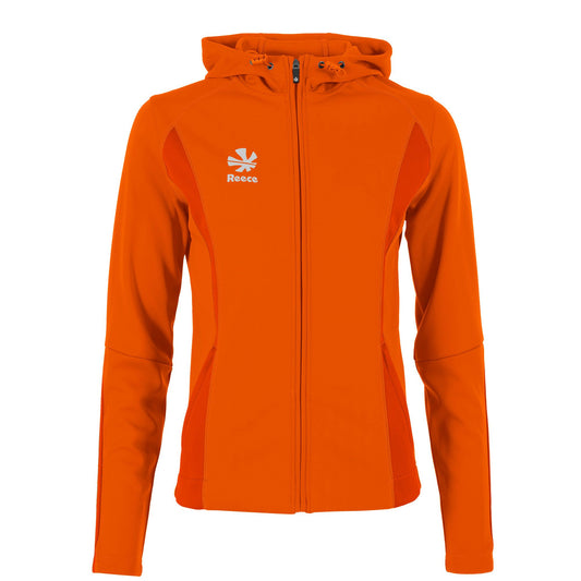 Reece - Shift Hooded Full Zip Top Ladies Orange