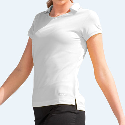 SBR - Sheila Polo Damen Weiß