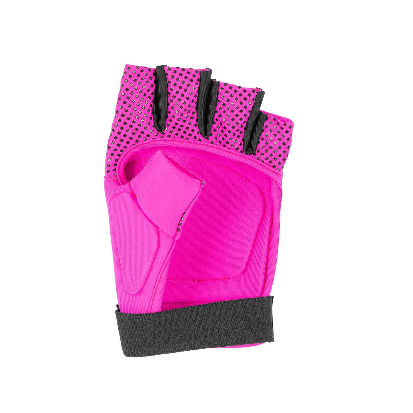 Reece - Player Shield Half Finger Glove Pink
