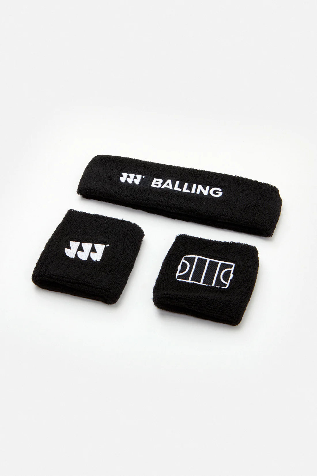 Balling - Schweißband-Set Schwarz