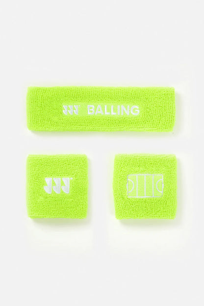 Balling - Schweißband-Set Gelb