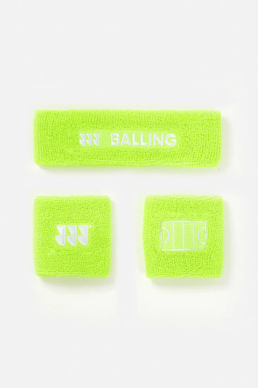 Balling - Schweißband-Set Gelb