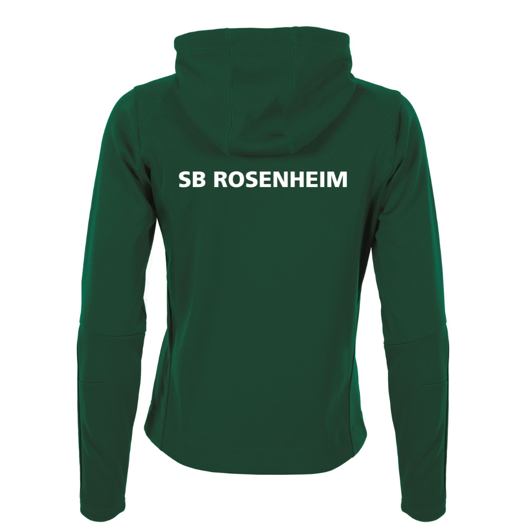 SBR - Shift Hooded Full Zip Top Damen Grün