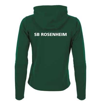 SBR - Shift Hooded Full Zip Top Damen Grün