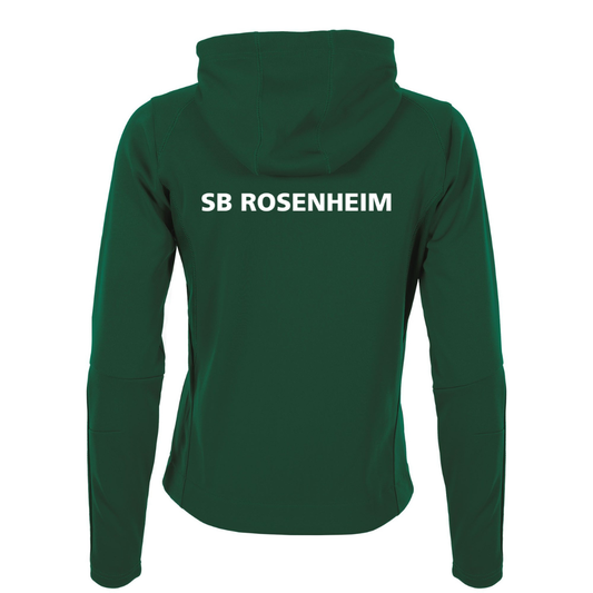 SBR - Shift Hooded Full Zip Top Damen Grün