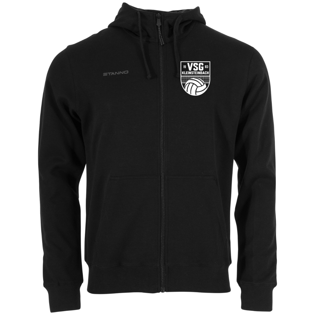 VSG - Base Hooded Full Zip Sweat Top Schwarz