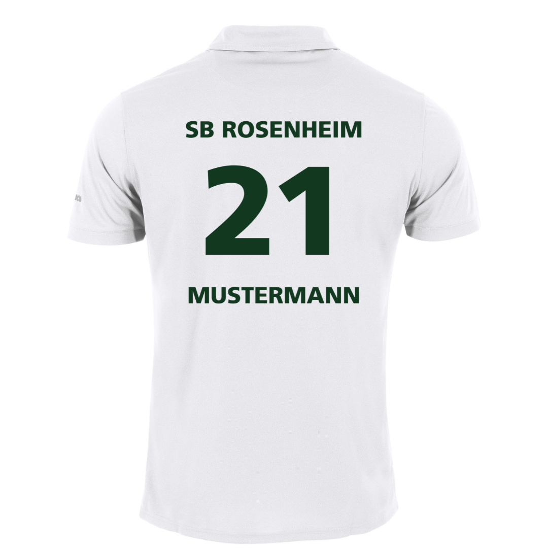 SBR - Elliot Polo Unisex Weiß