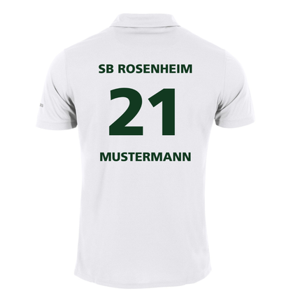 SBR - Elliot Polo Unisex Weiß