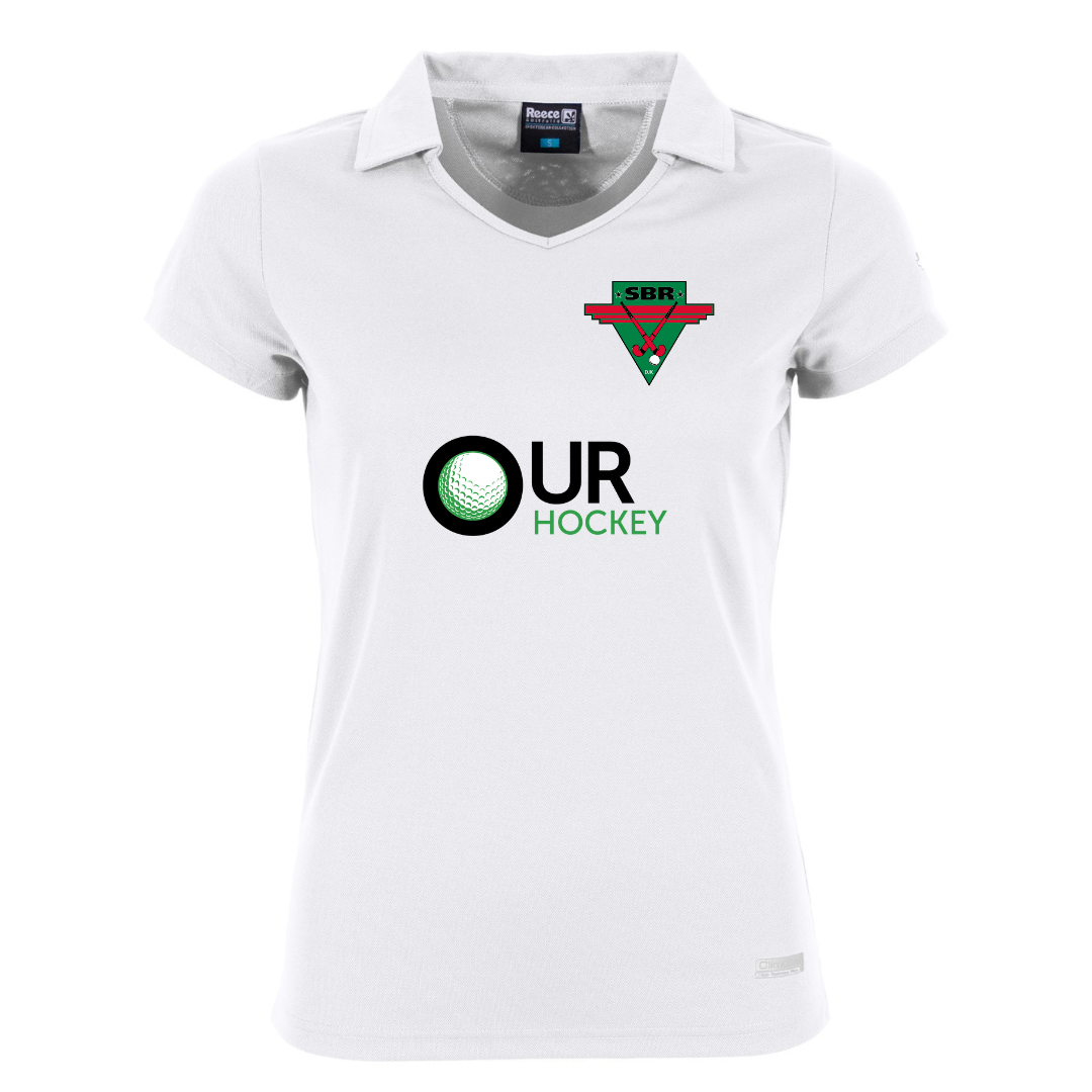 SBR - Sheila Polo Damen Weiß