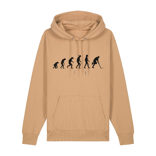 OurEvolution Hoodie Latte mit Schwarzer Schrift